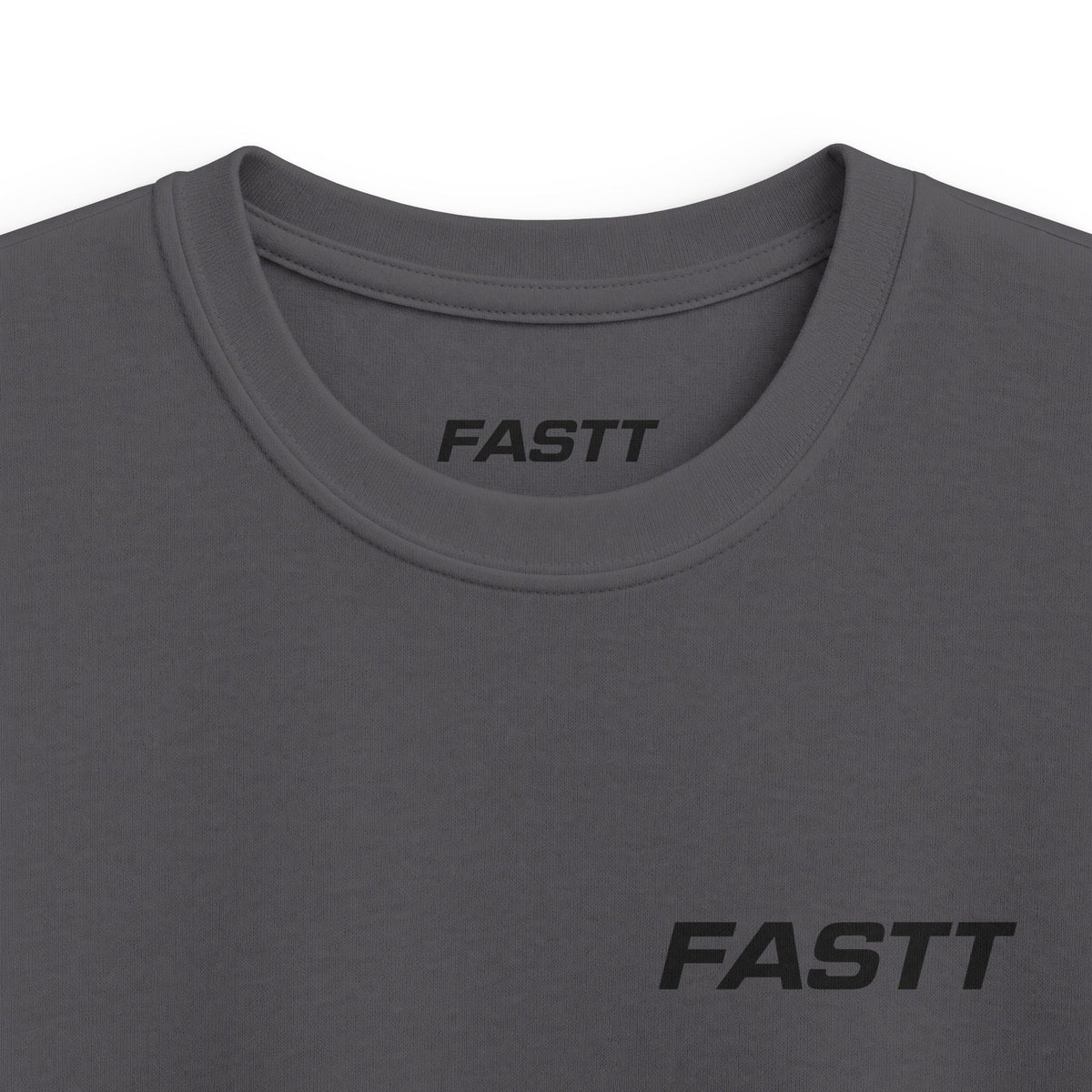 Kids Tee — 'FASTT' Soccer Ball with Crown Graphic Youth футболка