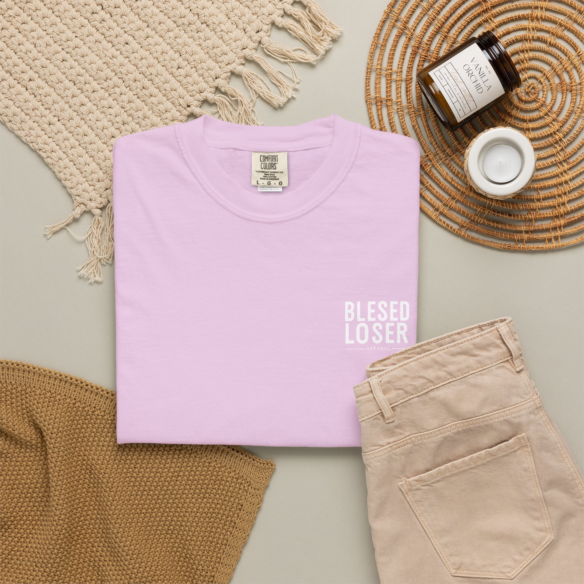 Blessed Loser T-Shirt — Vintage Samurai Triangle Back Print