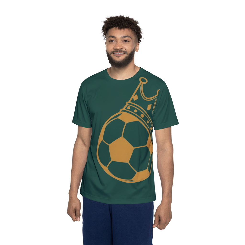 Soccer King Jersey — Custom Numbered Men's Athletic Tee