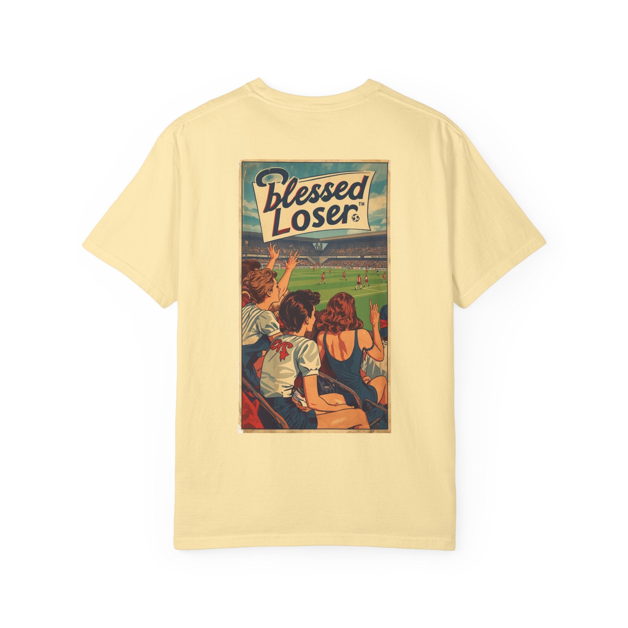 Blessed Loser Unisex Garment-Dyed T-Shirt | Vintage Style Graphic Tee, Comfort Colors