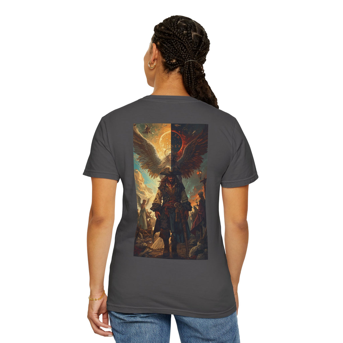 Epic Fantasy Adventure Graphic T-Shirt - Unisex, Comfortable Tee, Unique Gift for Fans, Perfect for Conventions, Everyday Wear.