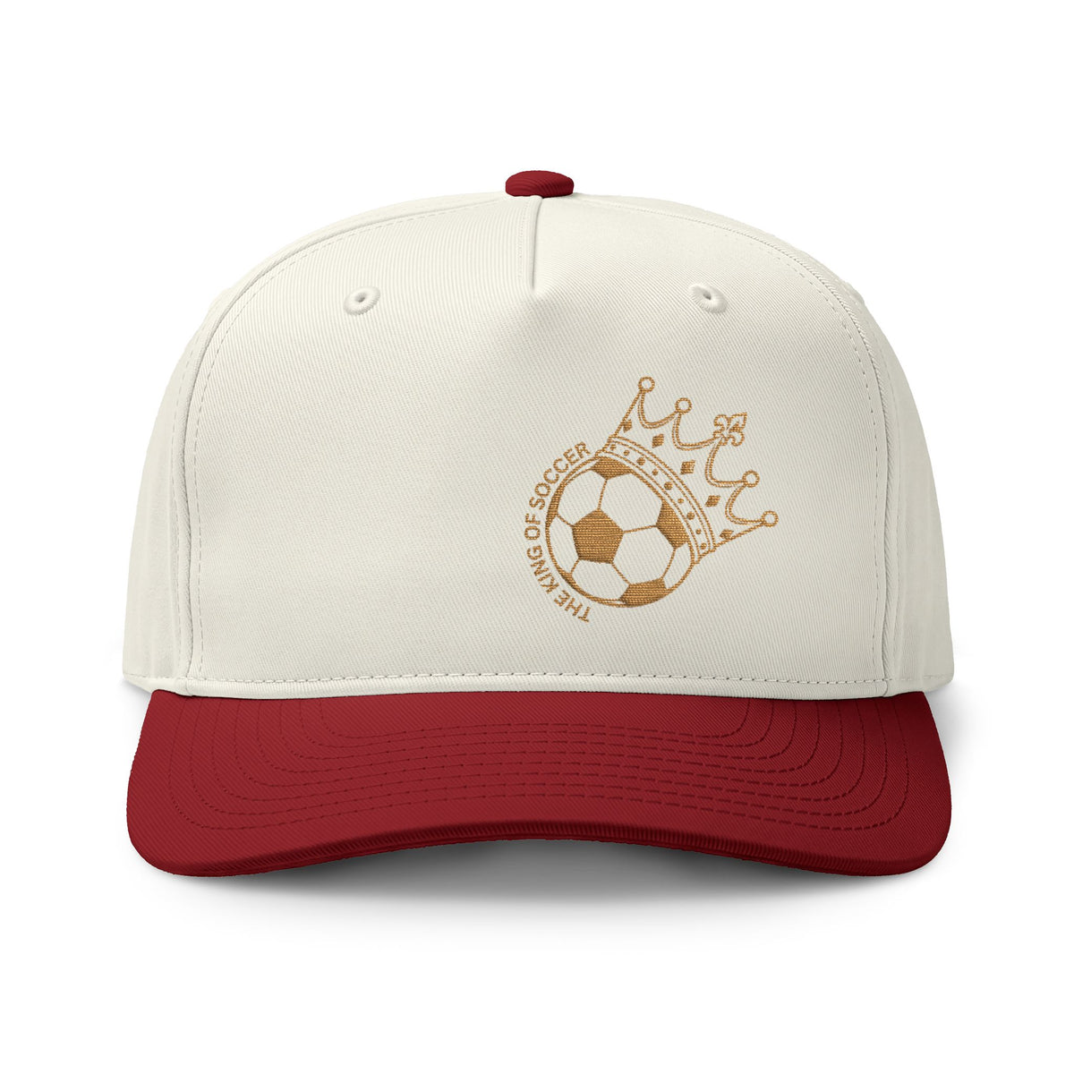 Soccer Crown Two-Tone Cap