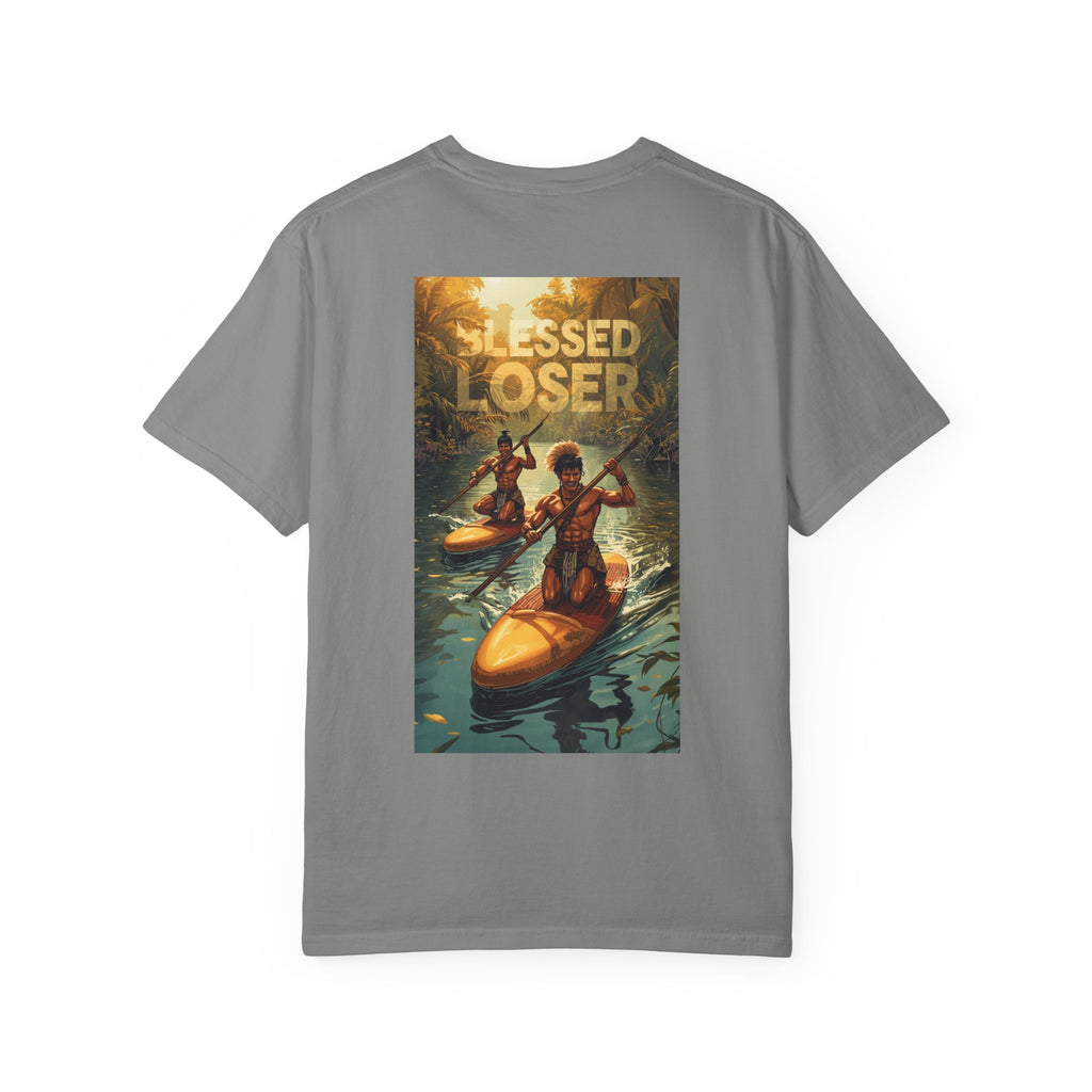 Blessed Loser Unisex Garment-Dyed T-shirt, River Trip