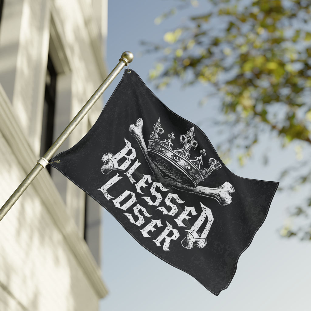 Blessed loser Black flag