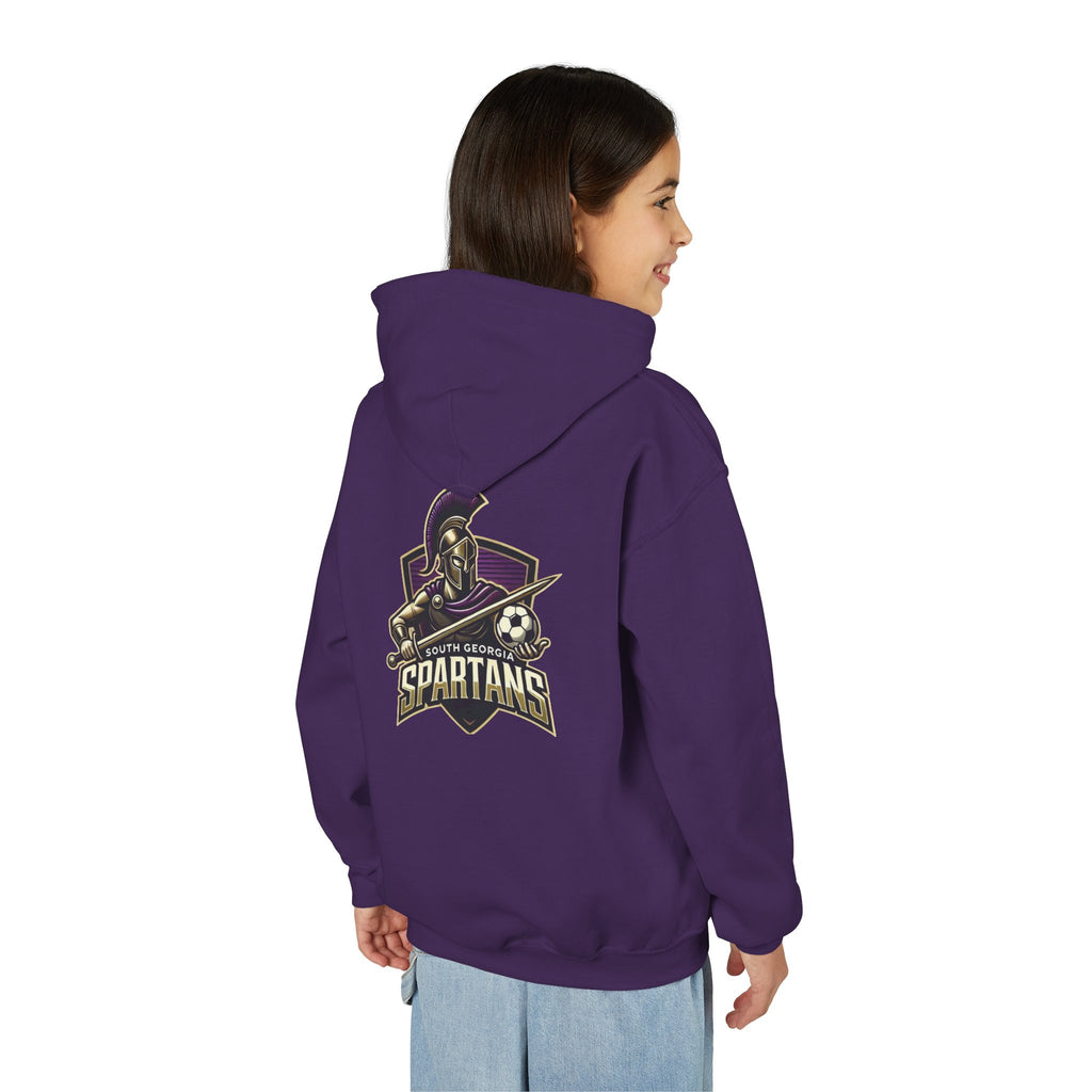 Spartan Youth Heavy Blend Hooded Sweatshirt - Perfect for Sports Fans