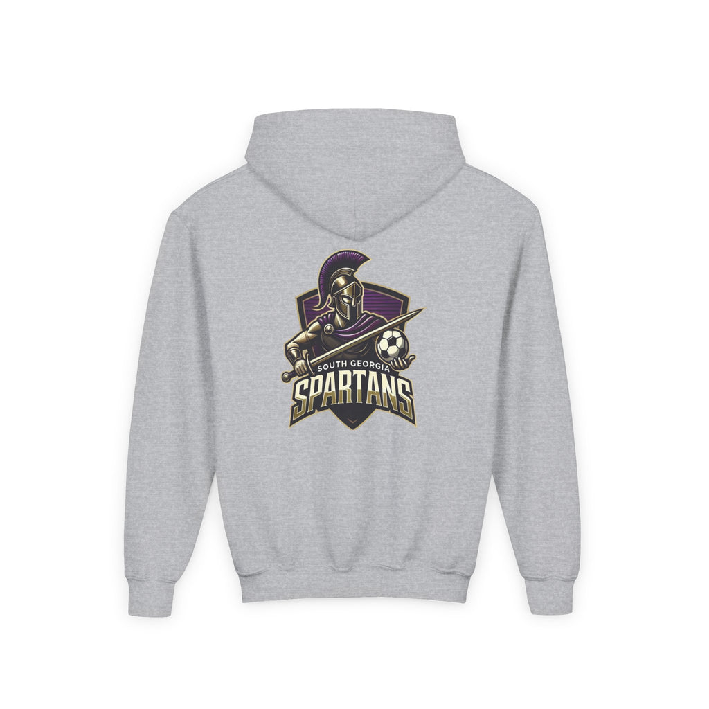 Spartans Youth Hoodie — South Georgia Spartans Soccer Team Logo