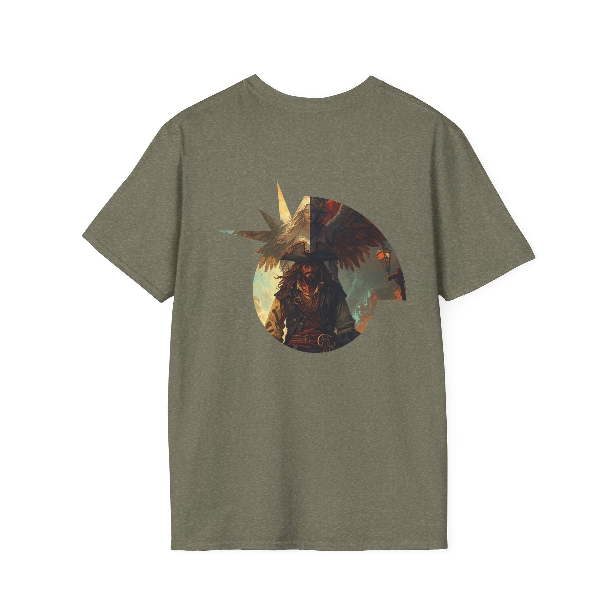 Blessed Loser T-Shirt | Vertical Bold Text Graphic Tee