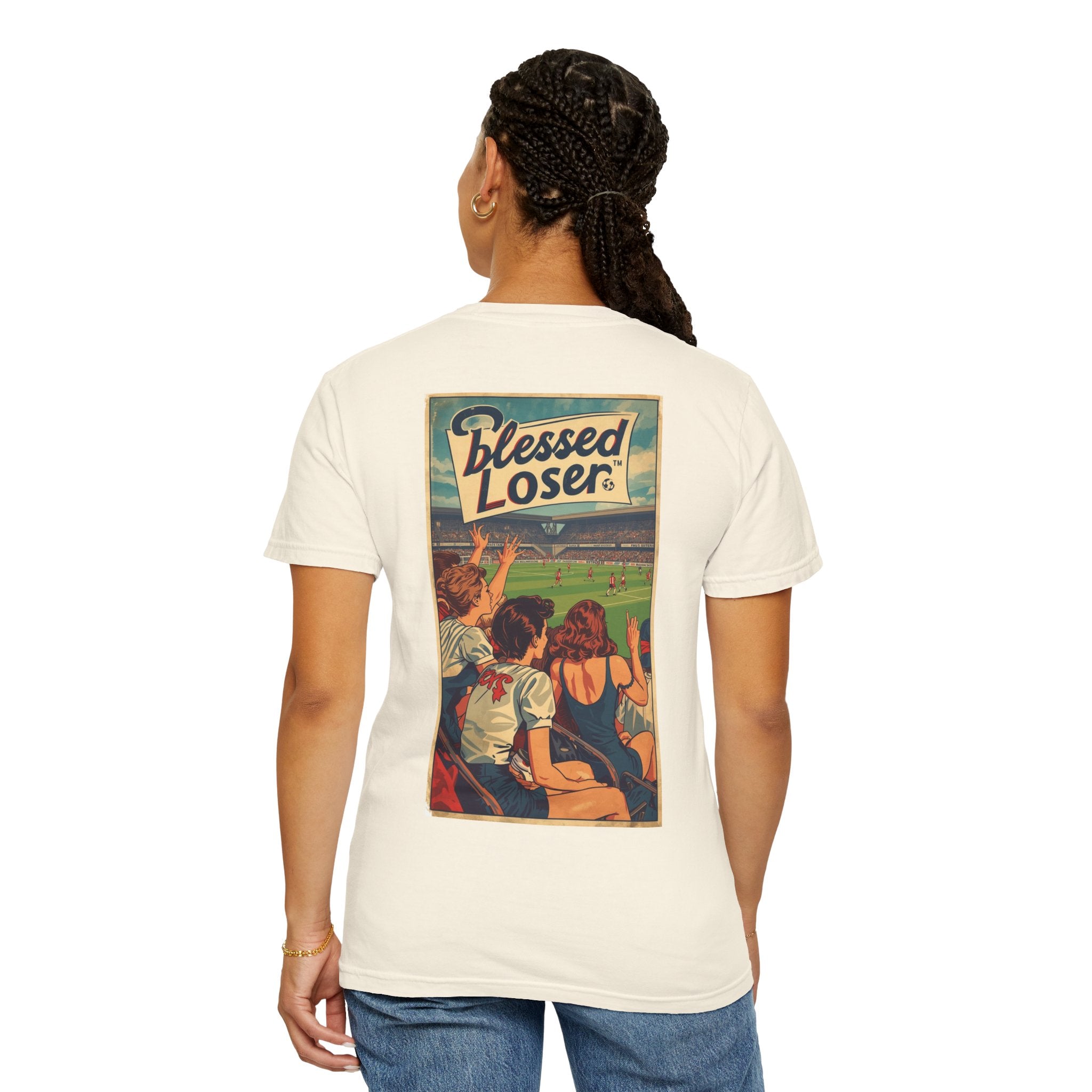 Blessed Loser Unisex Garment-Dyed T-Shirt | Vintage Style Graphic Tee, Comfort Colors