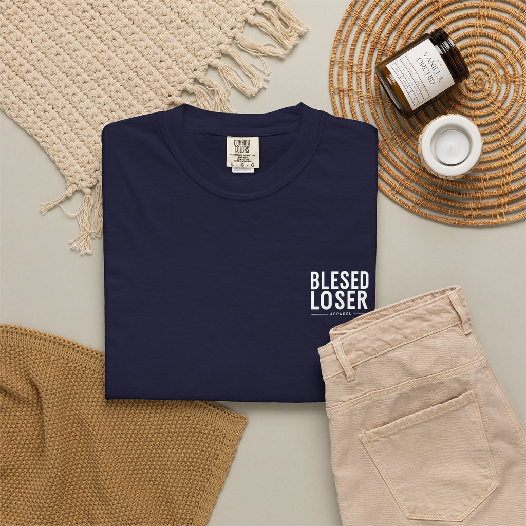 Blessed Loser T-Shirt — Vintage Samurai Triangle Back Print