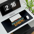 Blessed Loser Desk Mat — Crowned Retro Gaming Mousepad