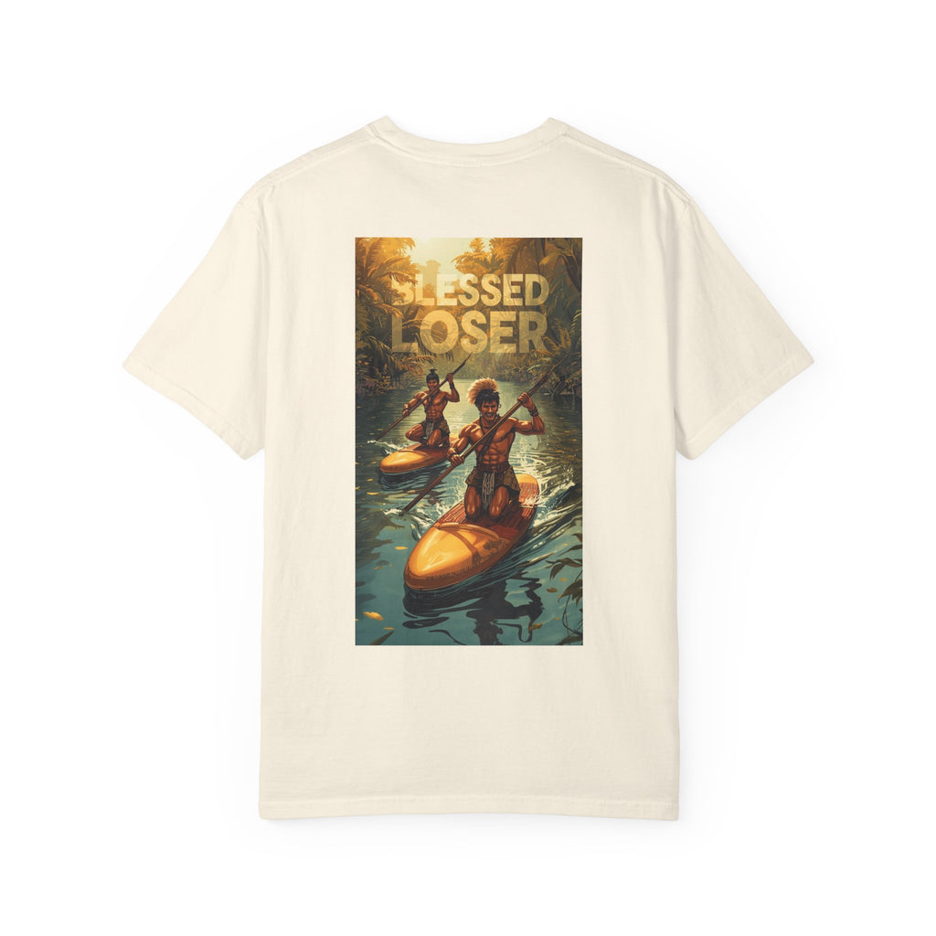 Blessed Loser Unisex Garment-Dyed T-shirt, River Trip