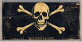 Blessed Loser Skull Desk Mat — Stitched Edge Gaming Mouse Pad