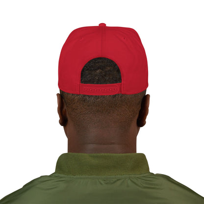 Embroidered Crown Snapback Hat — 'Crown x Crown' Streetwear Cap