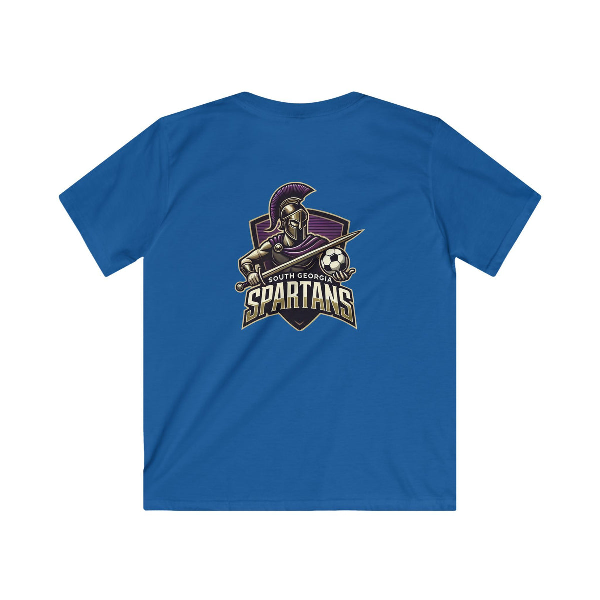 Kids Tee — South Georgia Spartans Soccer Logo Shirt