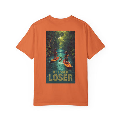 Blessed Loser T-Shirt — Vintage Kayak Adventure Graphic Tee