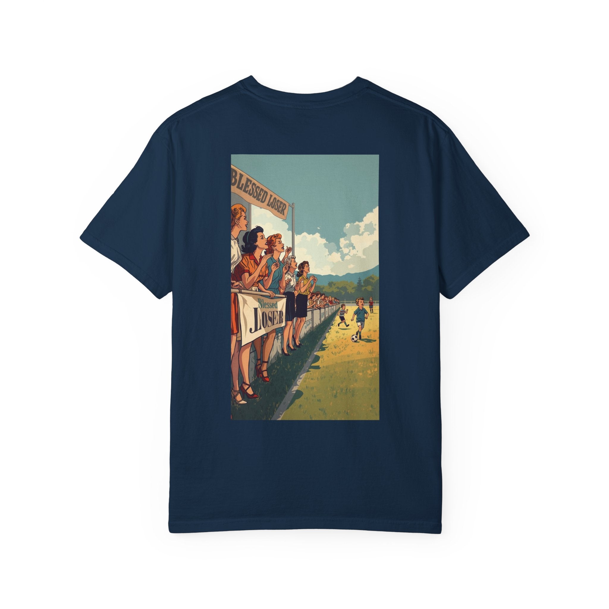 Blessed Loser Graphic T-Shirt, Retro Sports Tee, Casual Unisex Apparel, Comfort Colors
