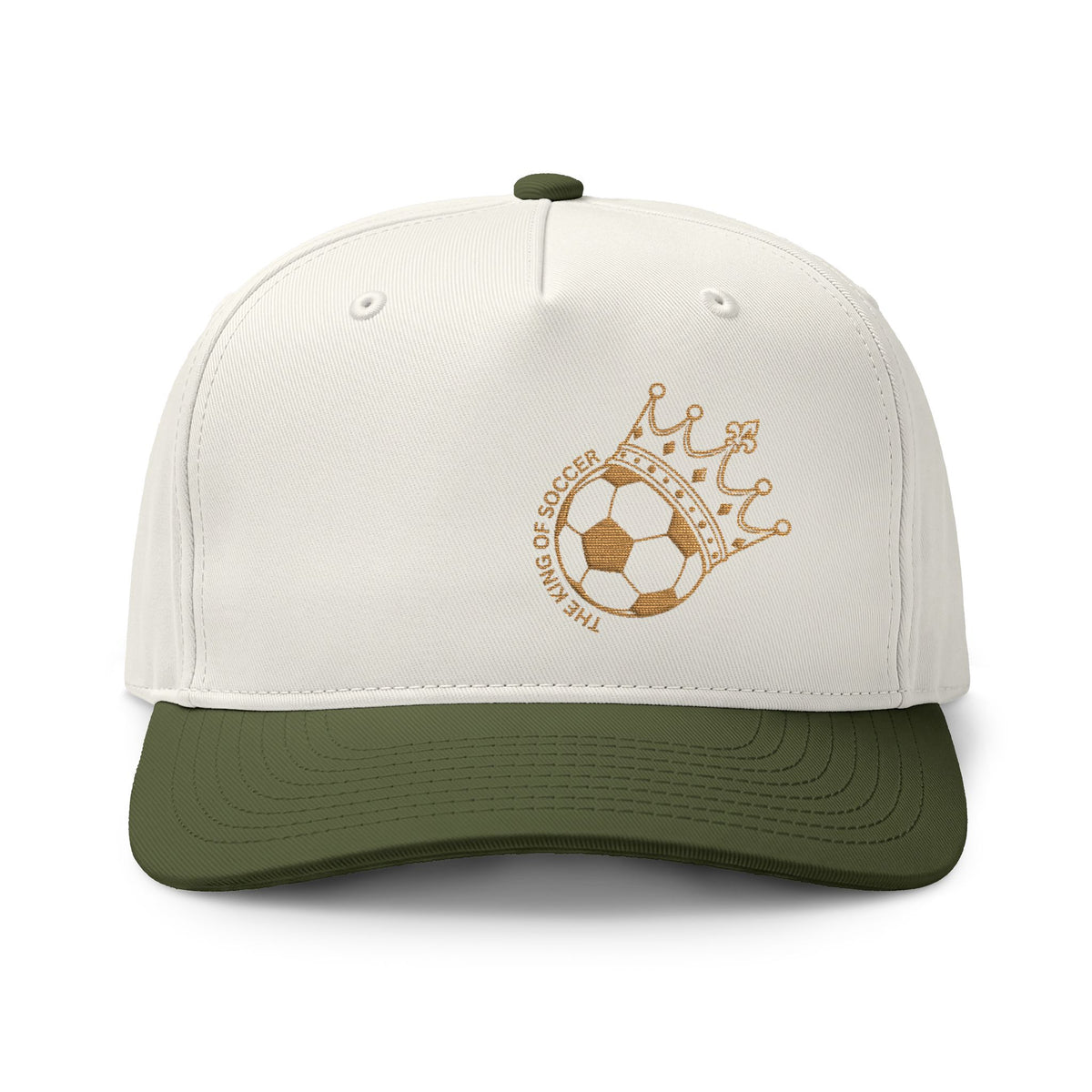 Soccer Crown Two-Tone Cap