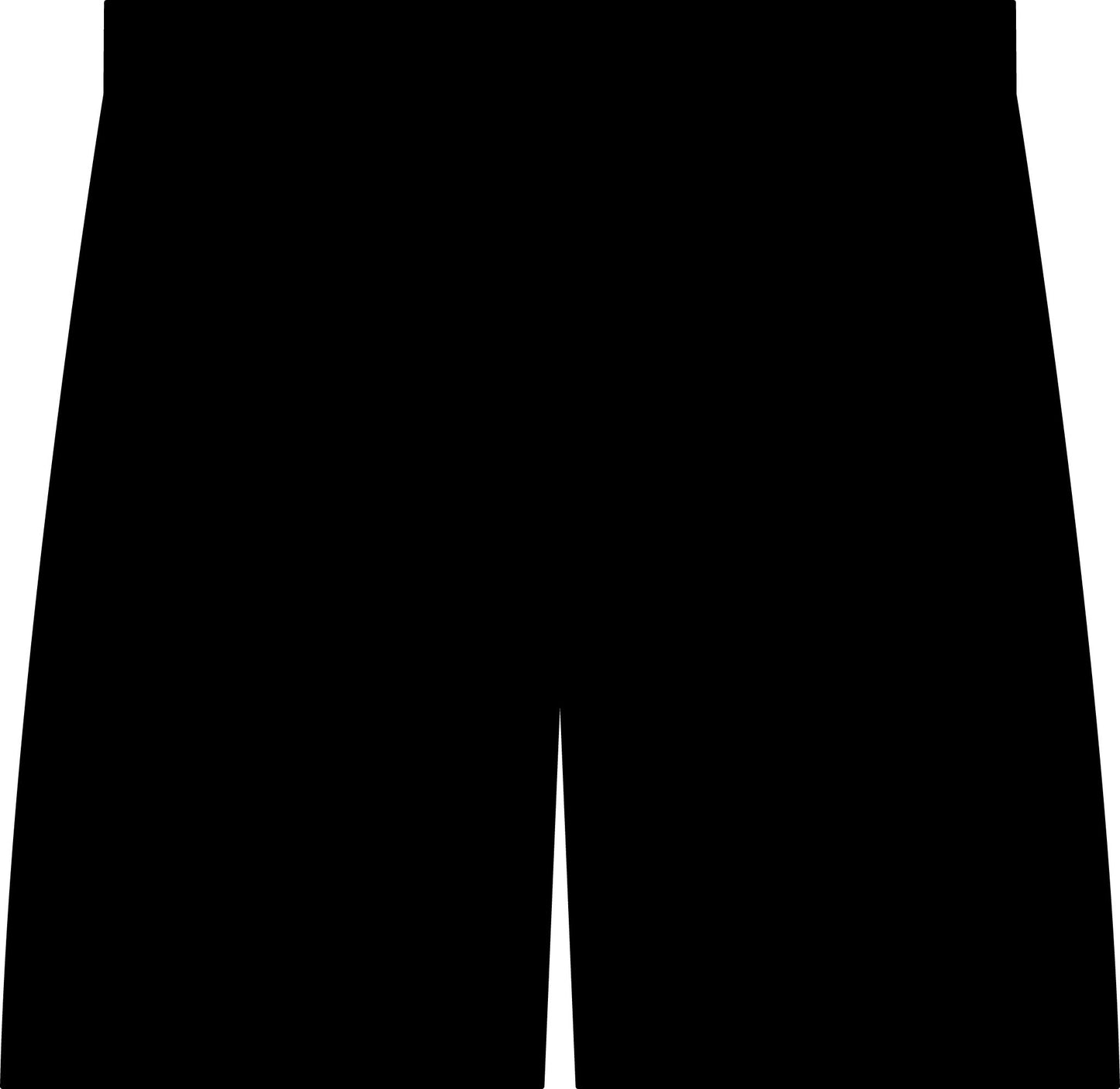Mesh Athletic Shorts — Black “Blessed Loser” Crown & Bones Logo