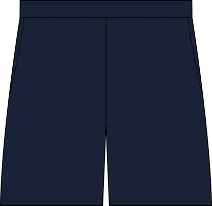 Mesh Athletic Shorts — Black “Blessed Loser” Crown & Bones Logo
