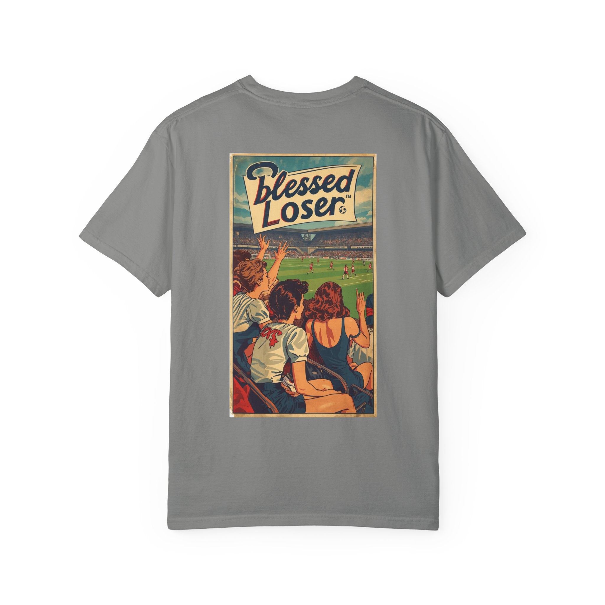 Blessed Loser Unisex Garment-Dyed T-Shirt | Vintage Style Graphic Tee, Comfort Colors