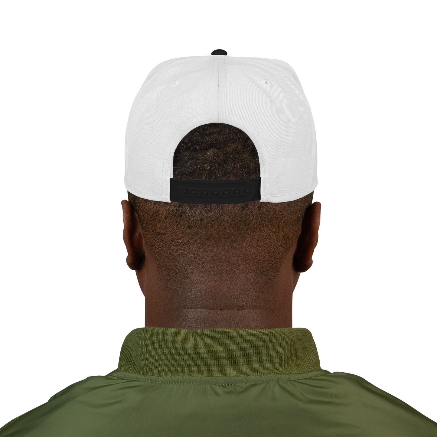 Embroidered Crown Snapback Hat — 'Crown x Crown' Streetwear Cap