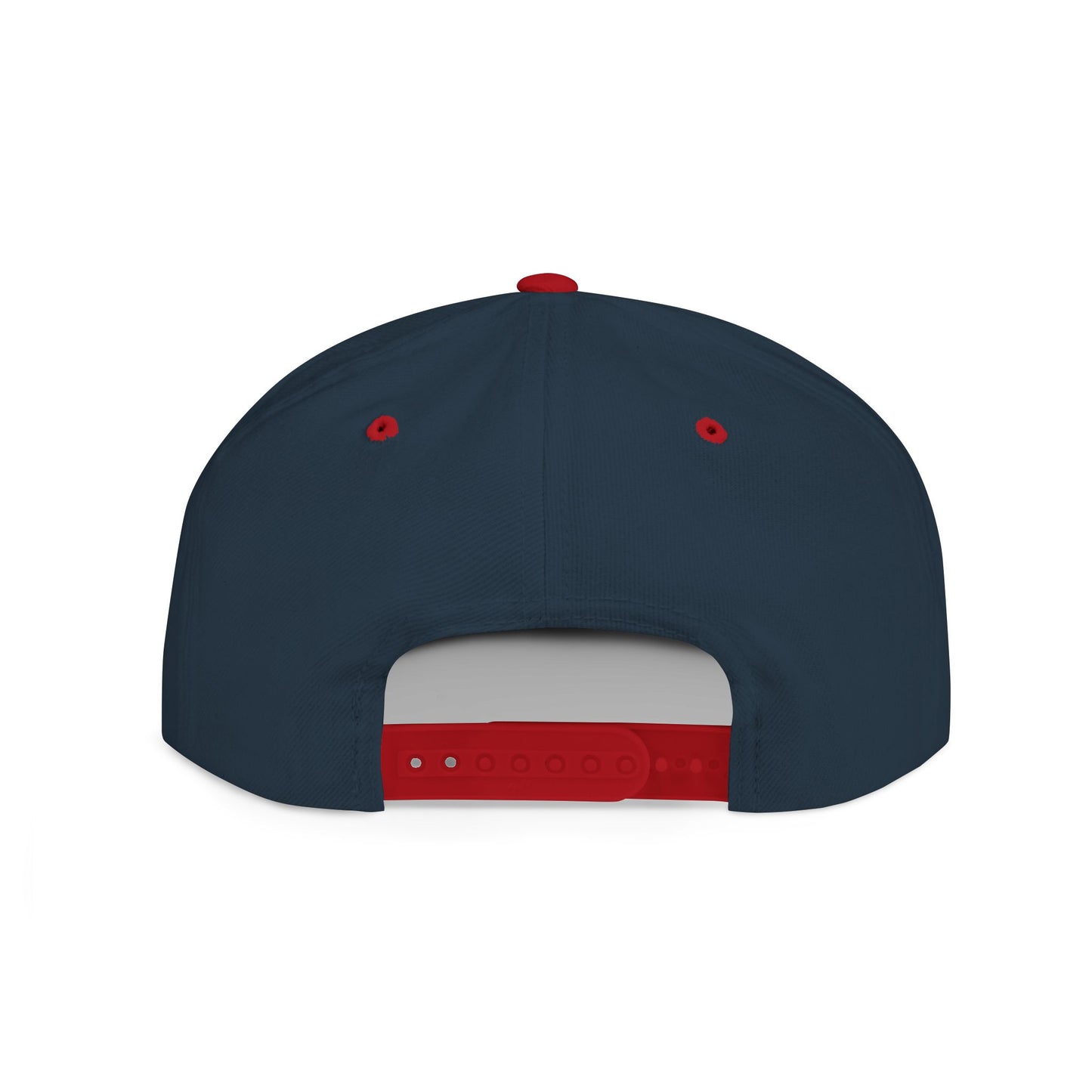 Snapback Hat — "Blessed Loser" Crown Embroidered Flat Bill Cap
