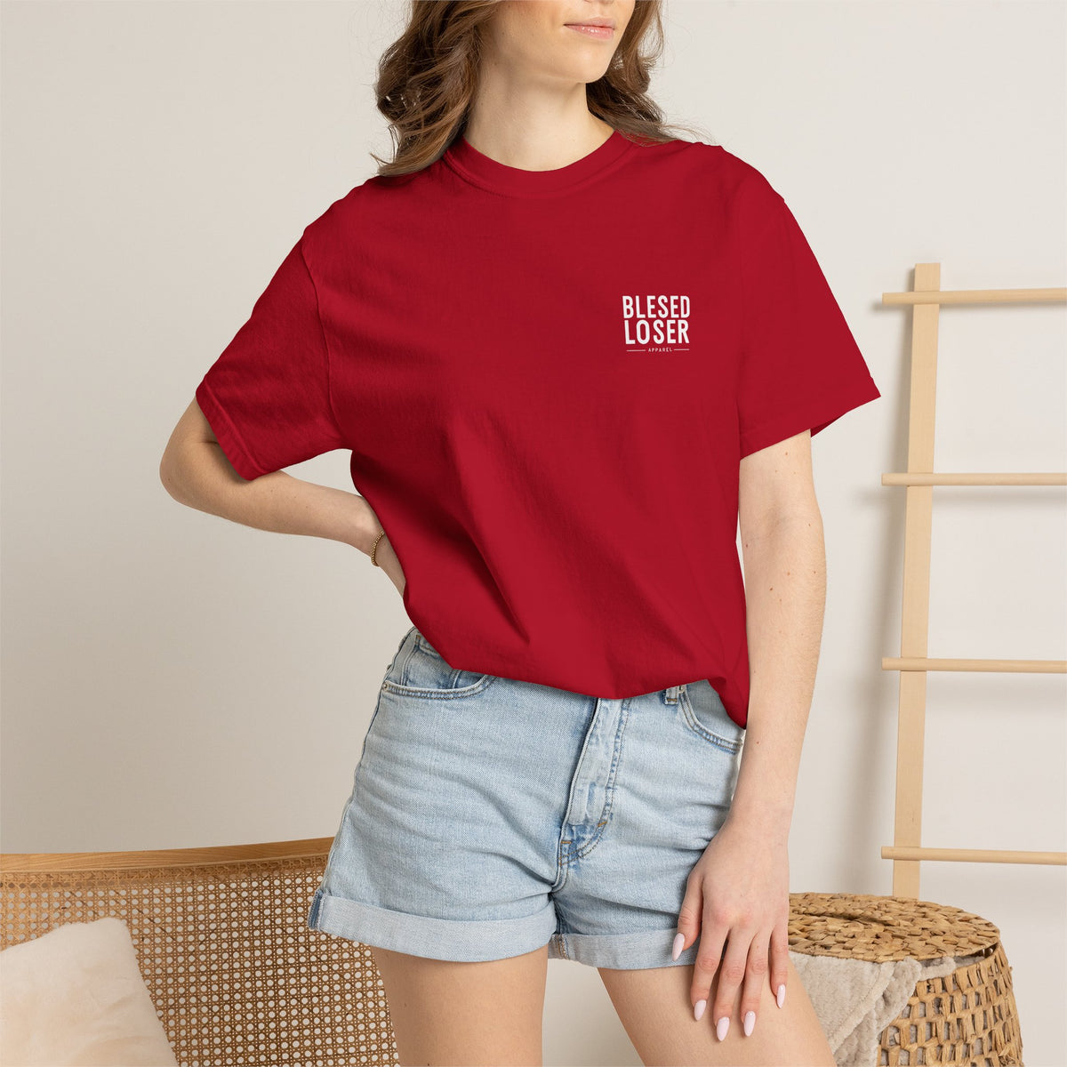 Pirate Woman Illustration T-Shirt | Blessed Loser Graphic Tee