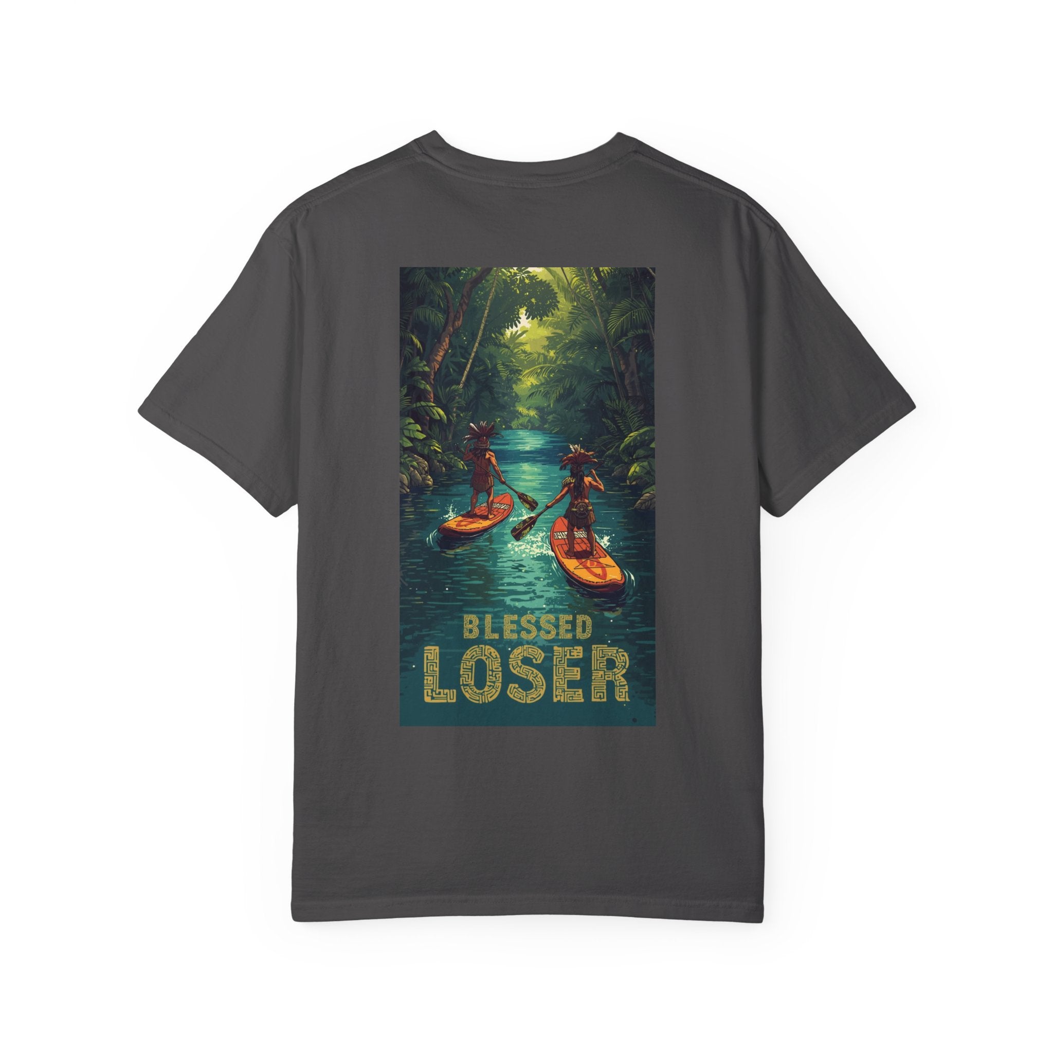 Blessed Loser Unisex Garment-Dyed T-Shirt, River Trip