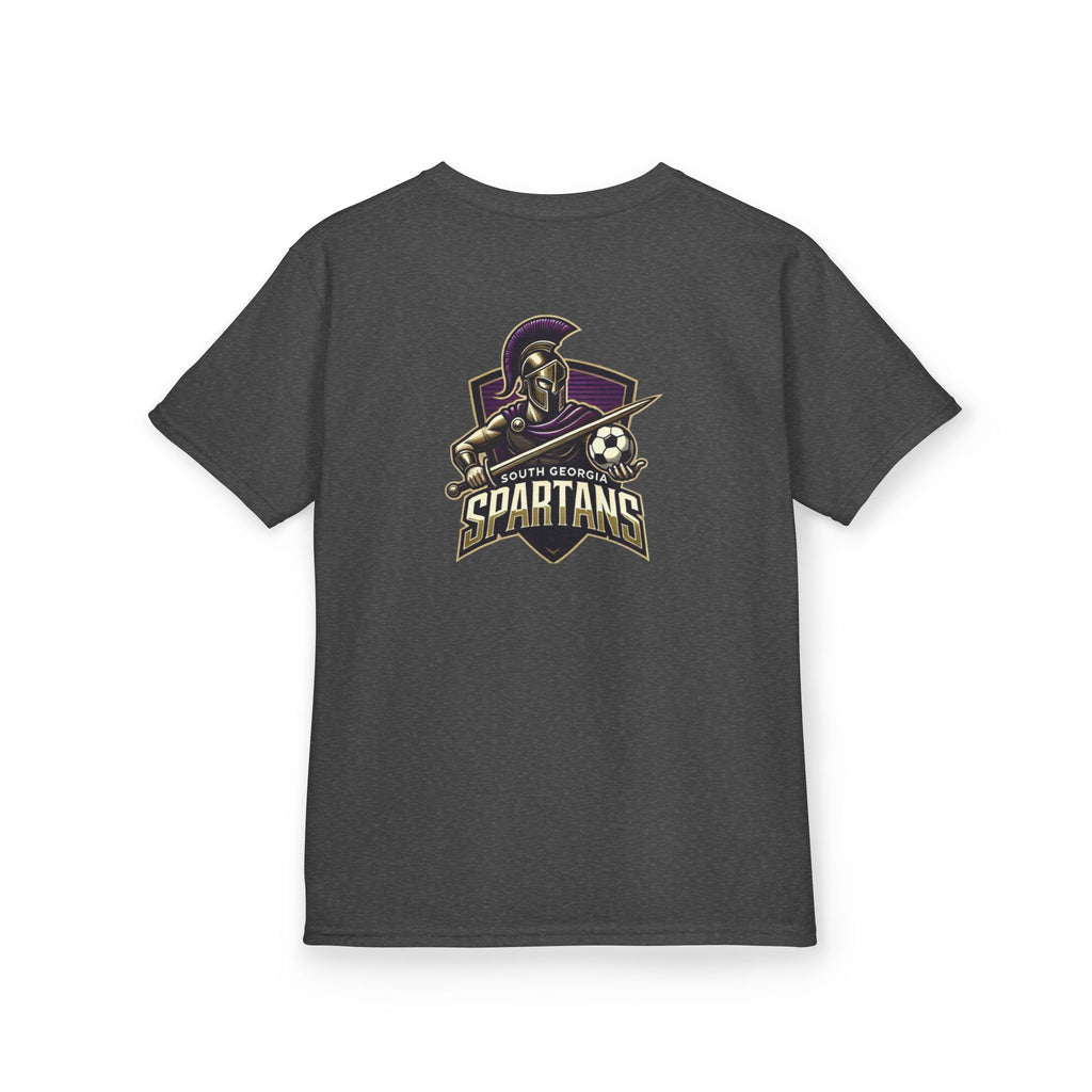 Spartans Kids Heavy Cotton Tee - Perfect for Young Sports Enthusiasts