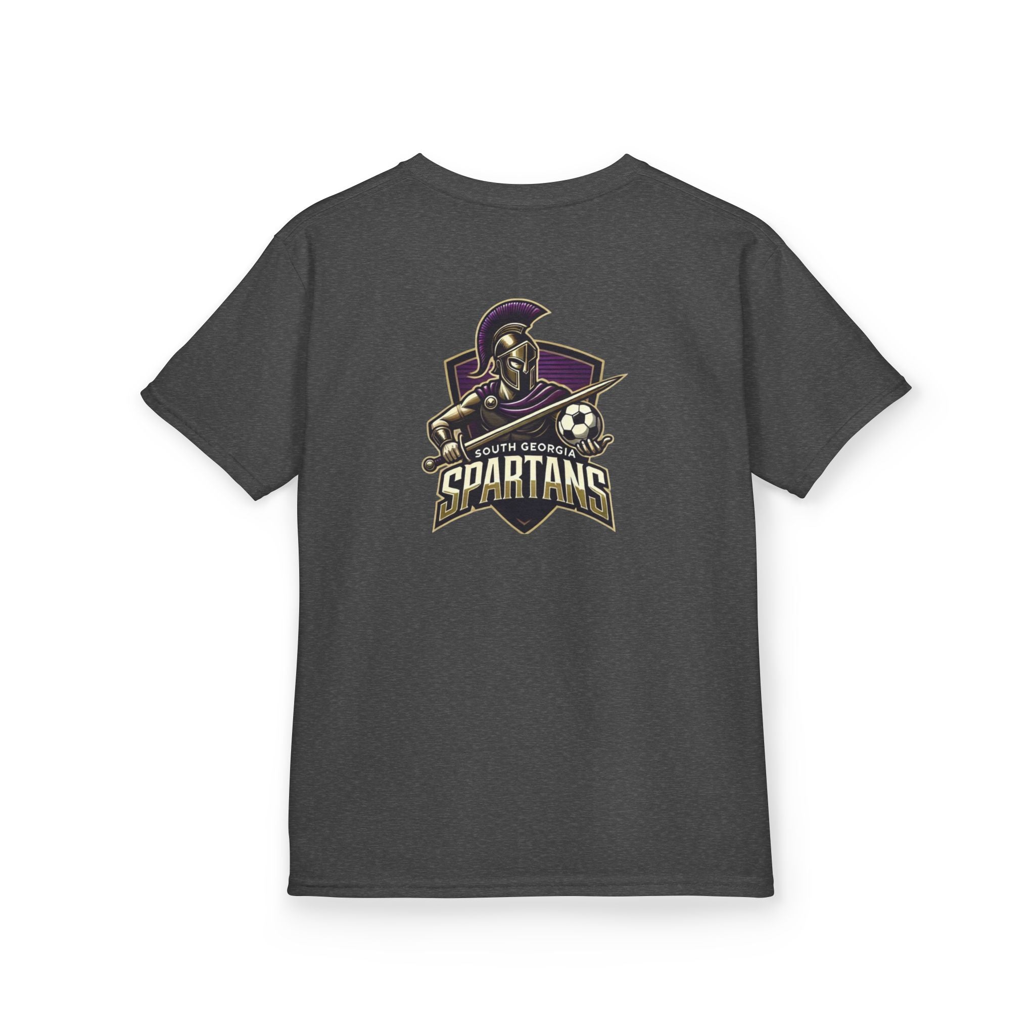 Spartans Kids Heavy Cotton Tee - Perfect for Young Sports Enthusiasts
