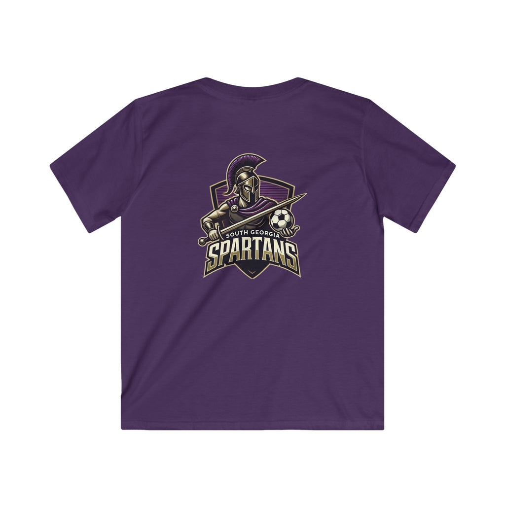 Kids Tee — South Georgia Spartans Soccer Logo Shirt