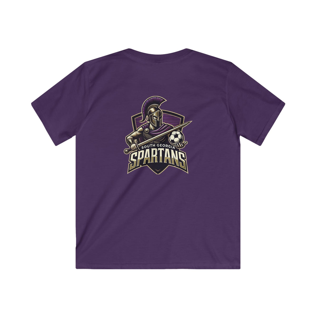 Kids Tee — South Georgia Spartans Soccer Logo Shirt