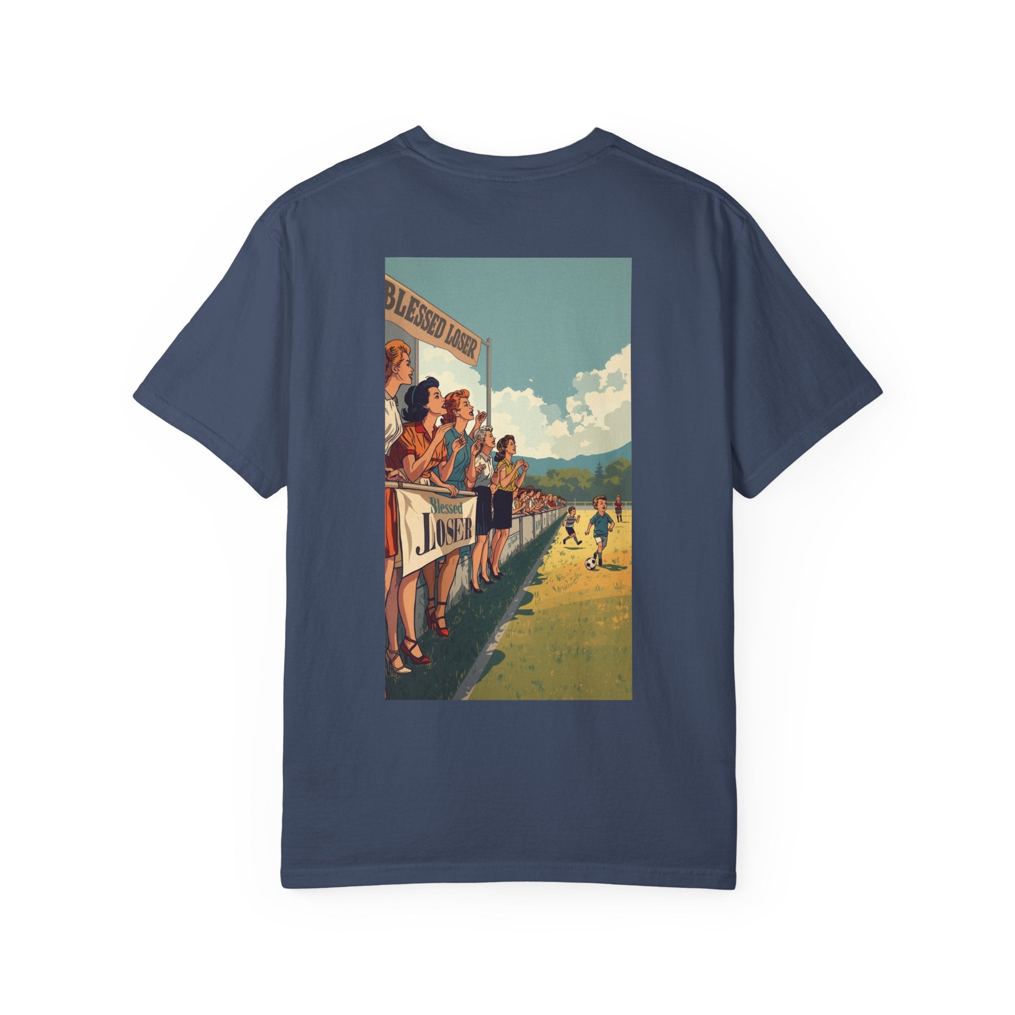 Blessed Loser Graphic T-Shirt, Retro Sports Tee, Casual Unisex Apparel, Comfort Colors