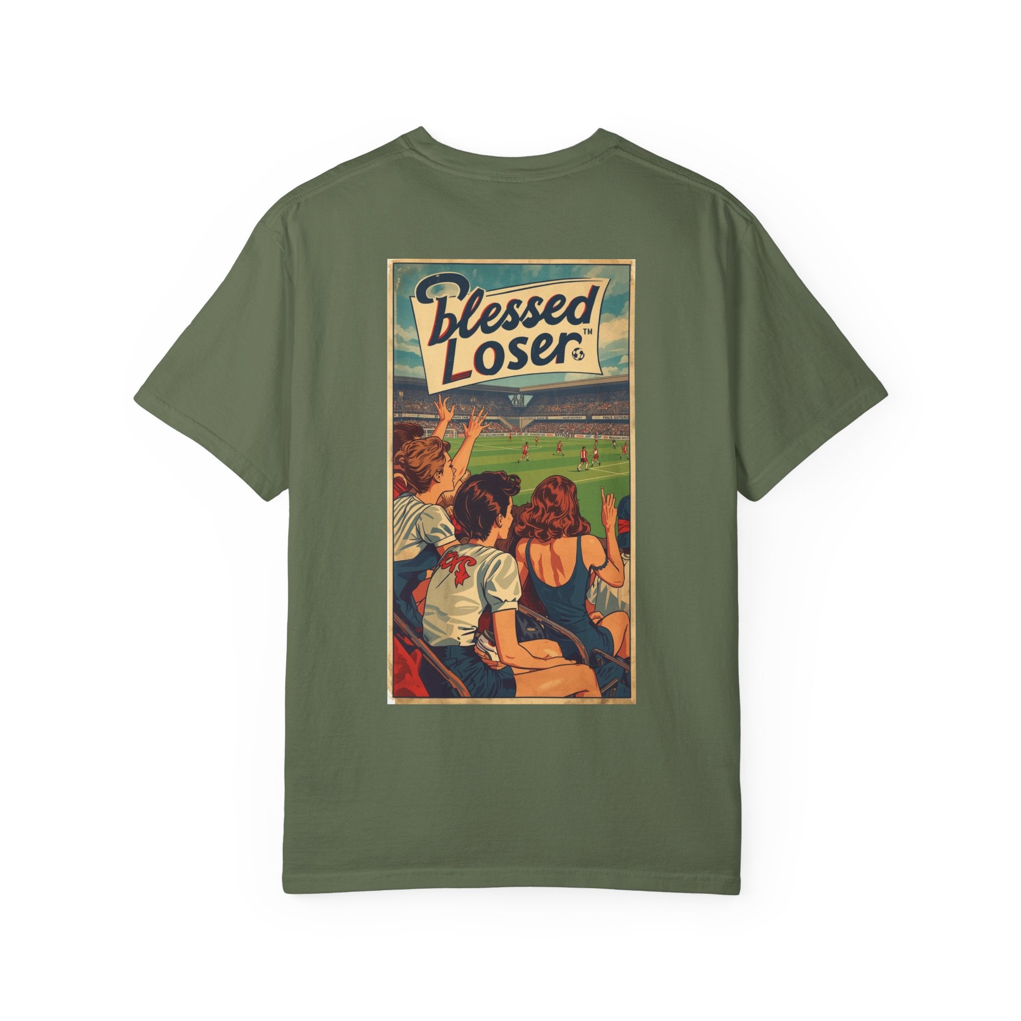 Blessed Loser Unisex Garment-Dyed T-Shirt | Vintage Style Graphic Tee, Comfort Colors