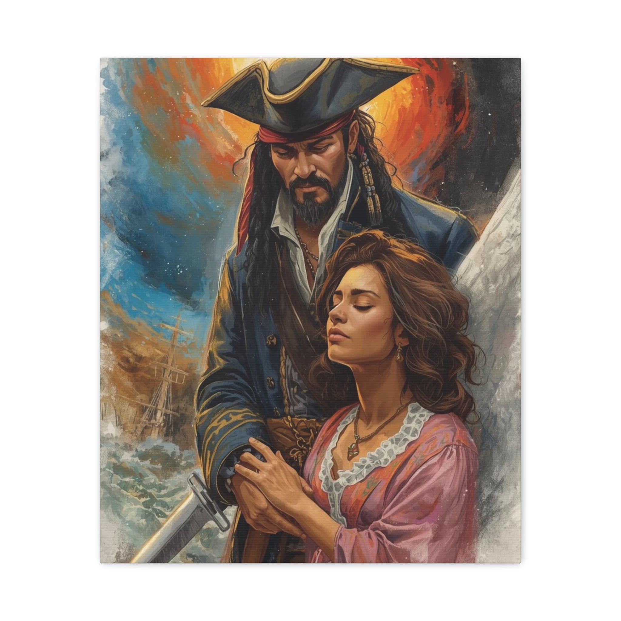 Blessed loser Canvas Print,