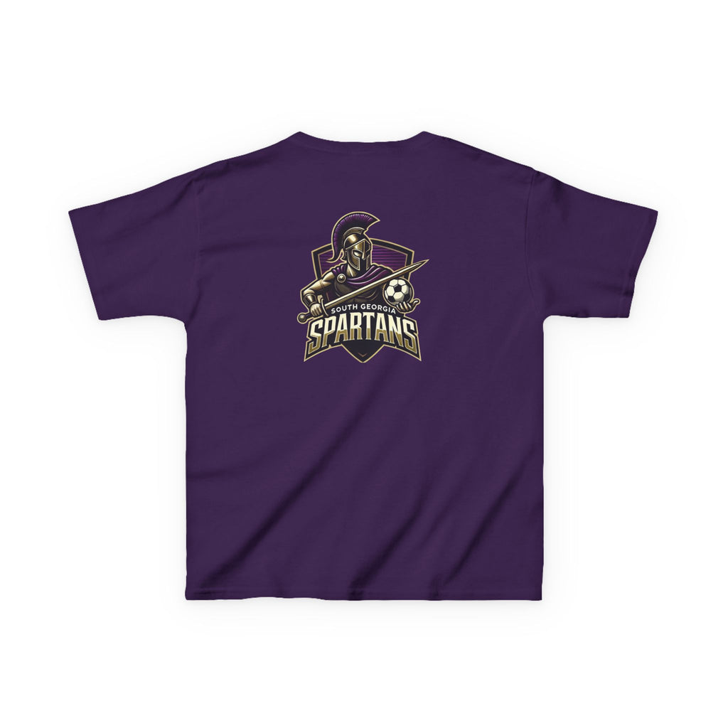 Spartans Kids Heavy Cotton Tee - Perfect for Young Sports Enthusiasts