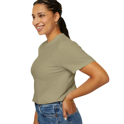 Blessed Losers Garment-Dyed T-Shirt, Comfort colors displayed on a smiling model.