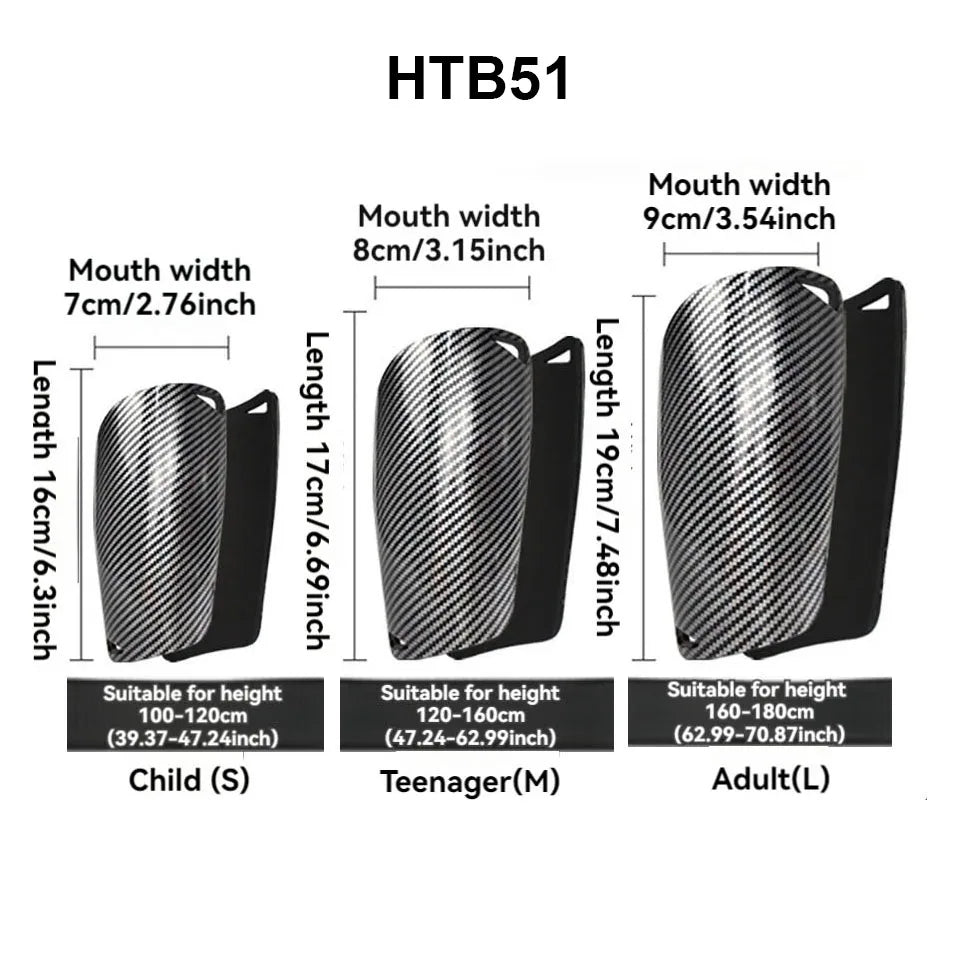 Loogdeel Soccer Shin Guards, Shin Protection Portable Soccer