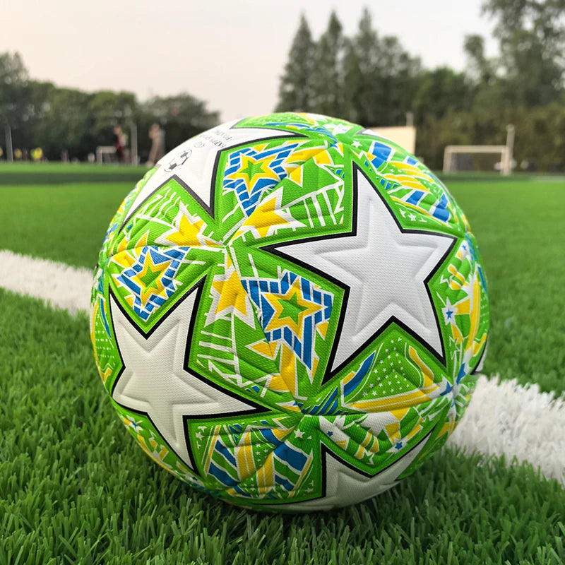 High Quality Black Football Size 5 Adult Outdoor Daily Training