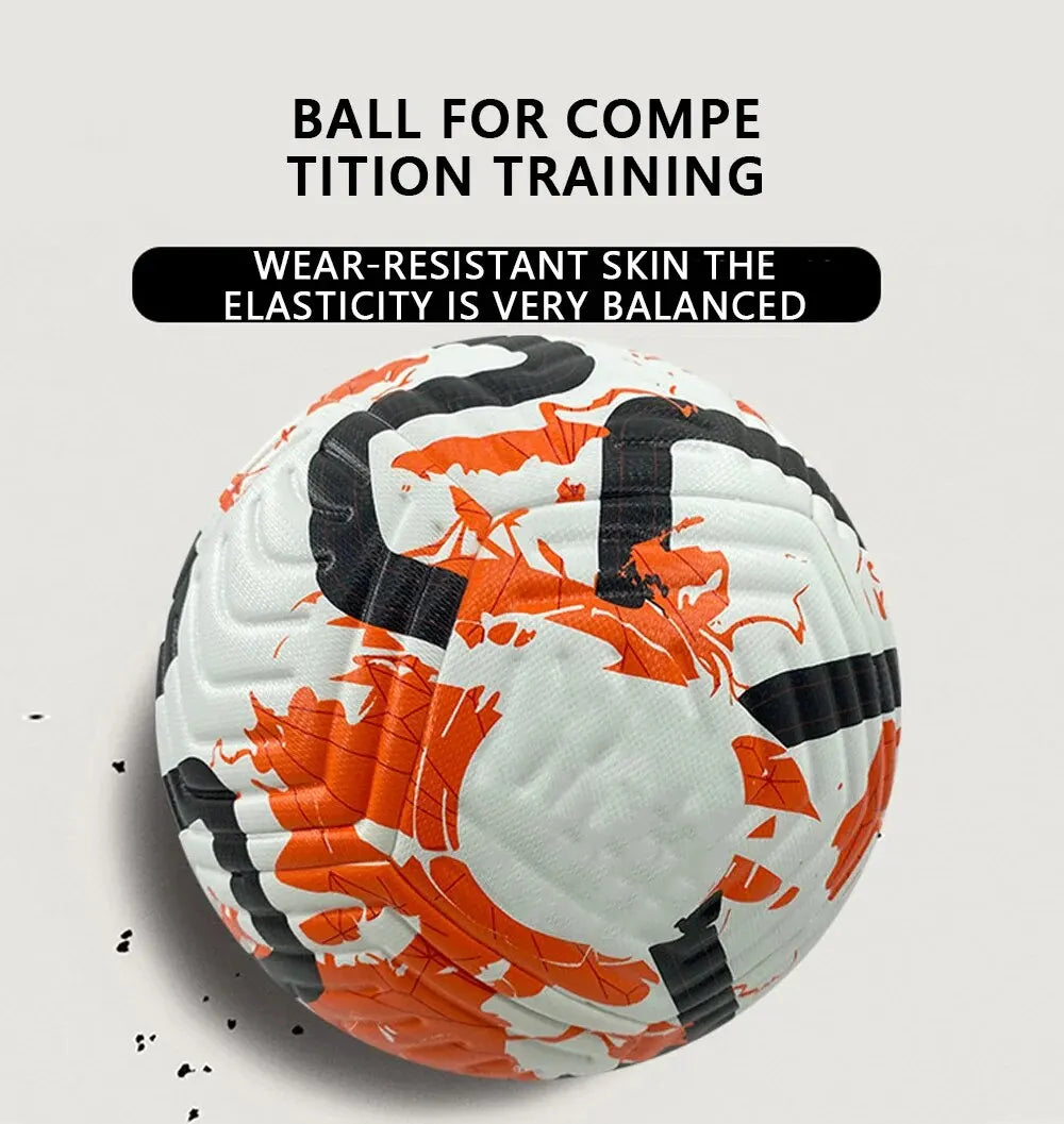 Soccer Balls Standard Size 5 Machine-Stitched Ball PU Material Sports