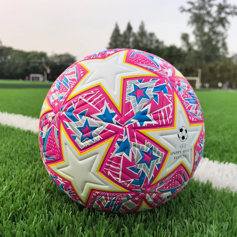 High Quality Black Football Size 5 Adult Outdoor Daily Training