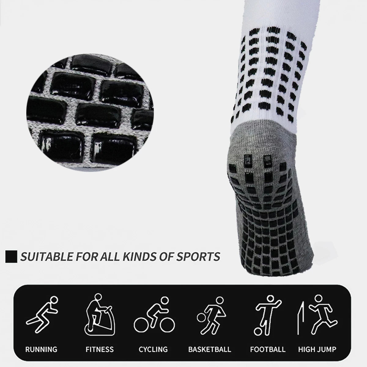 Long Football Socks Men's Long Tube Professional Training Soccer Socks