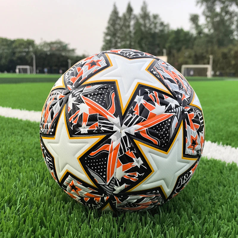 High Quality Black Football Size 5 Adult Outdoor Daily Training