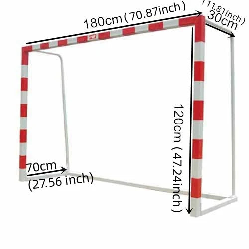 Football Net For Soccer Goal Post Junior Sports Training 3m x 2m 1.2m