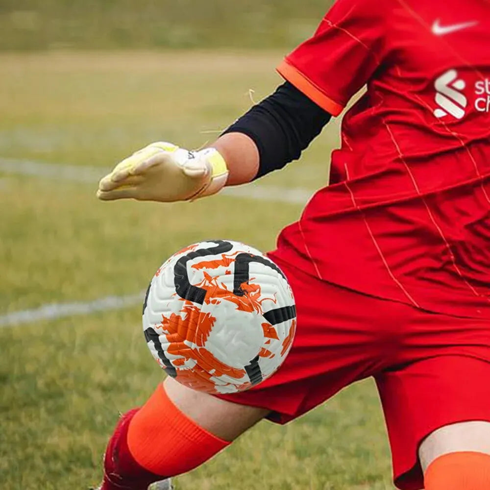 Soccer Balls Standard Size 5 Machine-Stitched Ball PU Material Sports