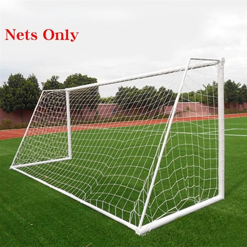 Football Net For Soccer Goal Post Junior Sports Training 3m x 2m 1.2m