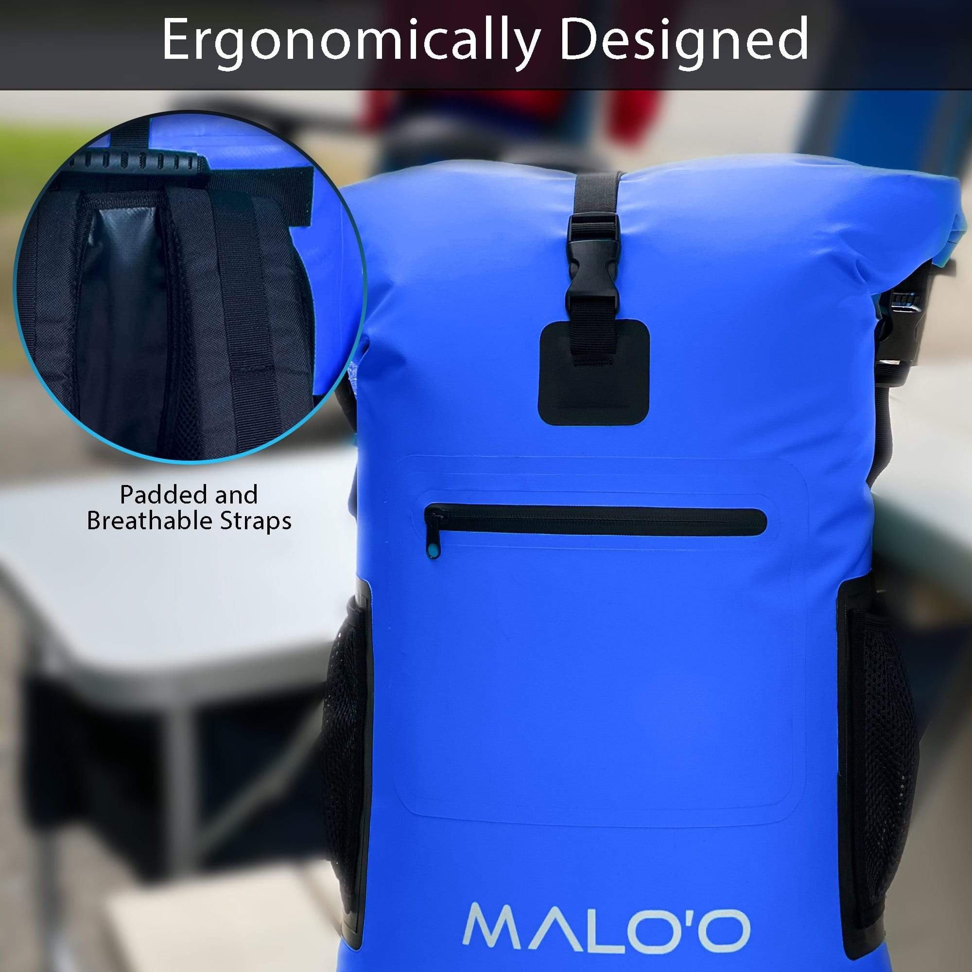 Malo'o 24 Can Insulated Backpack Cooler with IceCell Technology